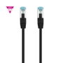 Nanocable Cable de Red CAT.7 SFTP AWG26 25 cm Negro